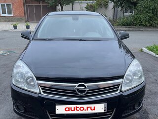 2010 Opel Astra H Рестайлинг, чёрный, 510000 рублей, вид 1