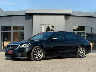 2019 Mercedes-Benz S-Класс 350 d Long VI (W222, C217) Рестайлинг, чёрный, 4990000 рублей, вид 3