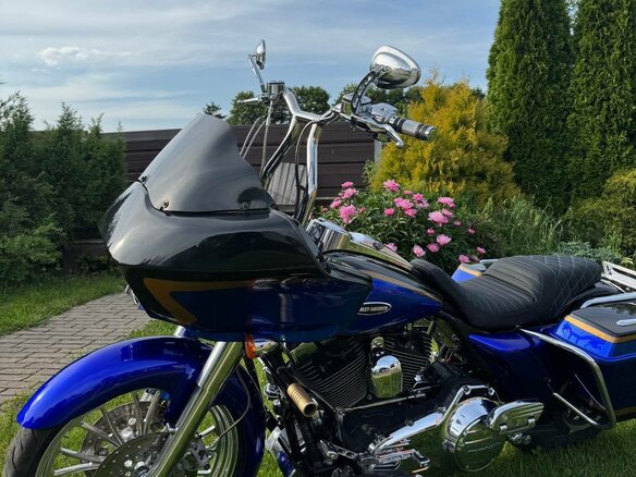 2007 Harley-Davidson CVO Road Glide, синий, 1000000 рублей - вид 12