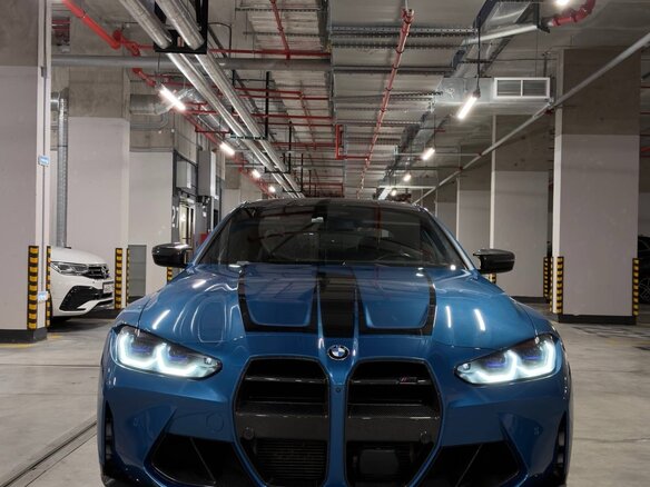 2023 BMW M4 Competition Package G82/G83, синий, 9490000 рублей - вид 14