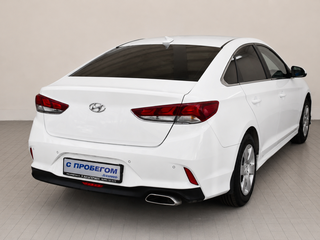 2019 Hyundai Sonata VII (LF) Рестайлинг, белый, 1100000 рублей, вид 4