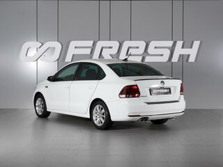2019 Volkswagen Polo V Рестайлинг, белый, 1590000 рублей, вид 2
