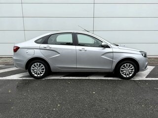 2017 Lada (ВАЗ) Vesta I, серебристый, 850000 рублей, вид 4
