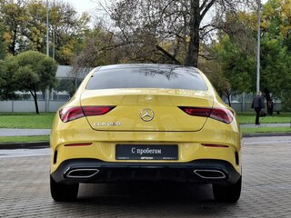 2021 Mercedes-Benz CLA 200 II (C118, X118), жёлтый, 3170000 рублей, вид 4