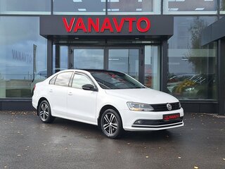 2015 Volkswagen Jetta VI Рестайлинг, белый, 1000000 рублей, вид 3