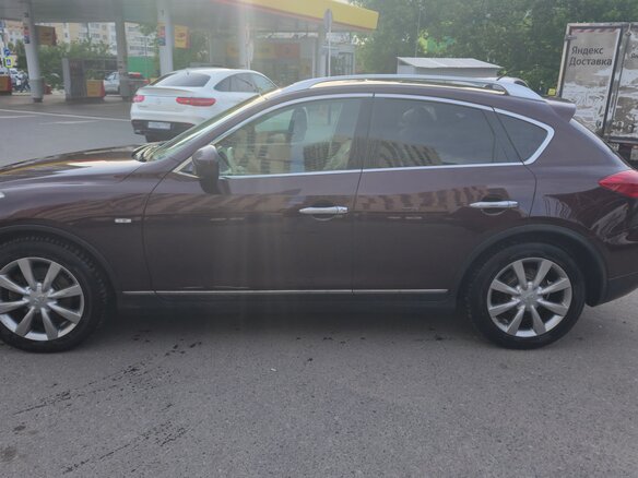 2011 Infiniti EX25 I (J50), пурпурный, 1380000 рублей - вид 4