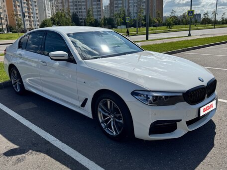 2020 BMW 5 серии 520d xDrive VII (G30/G31/G38), белый, 3500000 рублей, вид 3