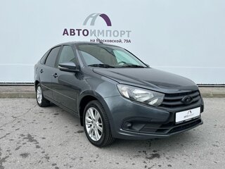 2024 Lada (ВАЗ) Granta I Рестайлинг, серый, 885000 рублей, вид 3
