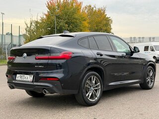 2019 BMW X4 20d II (G02), чёрный, 3500000 рублей, вид 4