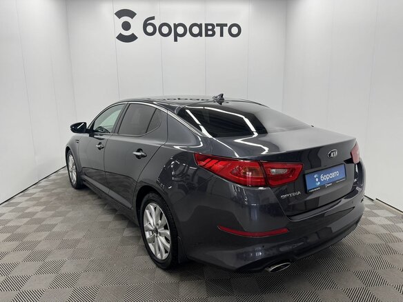 2014 Kia Optima III Рестайлинг, серый, 1299000 рублей - вид 5