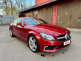 2014 Mercedes-Benz CLS 250 BlueTEC II (C218) Рестайлинг, красный, 3400000 рублей, вид 3