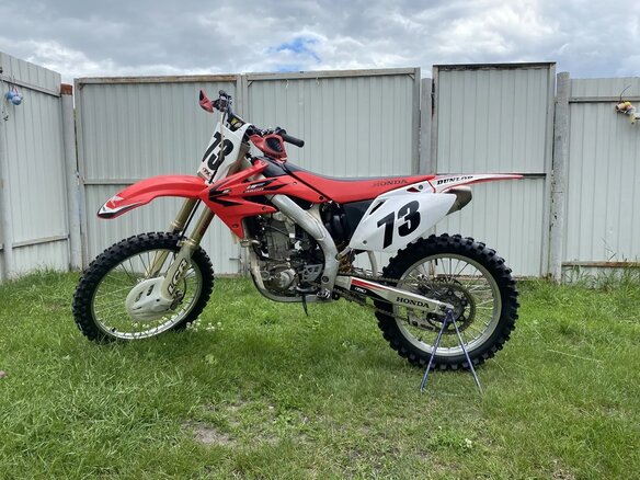 2006 Honda CRF 450R, красный, 265000 рублей