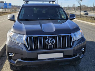 2019 Toyota Land Cruiser Prado 150 Series Рестайлинг 2, серый, 4600000 рублей, вид 2