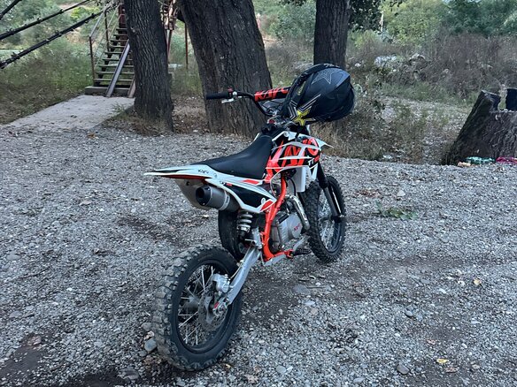 2024 Kayo Basic TT125EM, оранжевый, 75000 рублей - вид 11