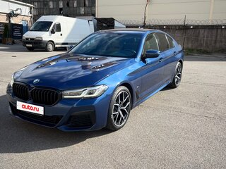 2021 BMW 5 серии 520d xDrive VII (G30/G31/G38) Рестайлинг, синий, 5750000 рублей, вид 1