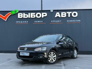 2013 Volkswagen Jetta VI, чёрный, 1260000 рублей, вид 1
