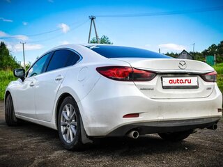 2017 Mazda 6 III (GJ) Рестайлинг, белый, 1750000 рублей, вид 3