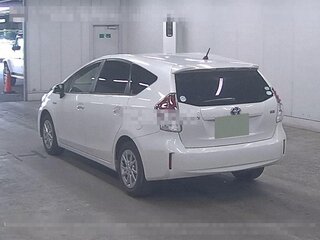 2020 Toyota Prius Alpha I (ZVW40/41) Рестайлинг, белый, 2300000 рублей, вид 4