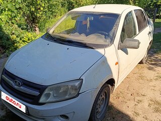 2013 Lada (ВАЗ) Granta I, белый, 265000 рублей, вид 1