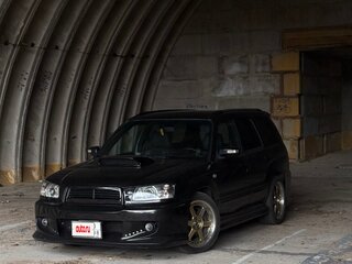 2004 Subaru Forester II, чёрный, 2150000 рублей, вид 1