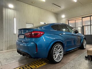 2016 BMW X6 M II (F86), голубой, 2800000 рублей, вид 2