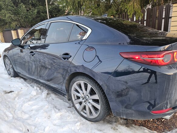 2019 Mazda 3 IV (BP), синий, 2250000 рублей - вид 6