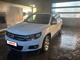2012 Volkswagen Tiguan I Рестайлинг, белый, 999000 рублей, вид 3