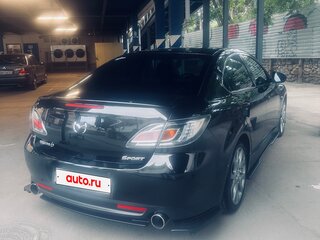 2008 Mazda 6 II (GH), чёрный, 1250000 рублей, вид 4