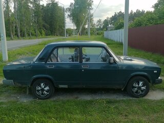 2006 Lada (ВАЗ) 2107, зелёный, 120000 рублей, вид 3
