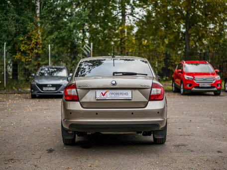2019 Skoda Rapid I Рестайлинг, бежевый, 1344000 рублей, вид 4