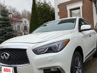 2018 Infiniti QX60 I Рестайлинг, белый, 3400000 рублей, вид 2