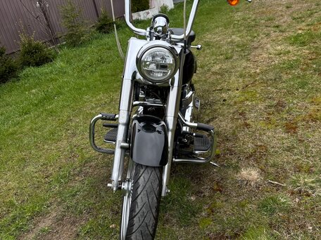 2003 Harley-Davidson Fat Boy, чёрный, 850000 рублей, вид 5