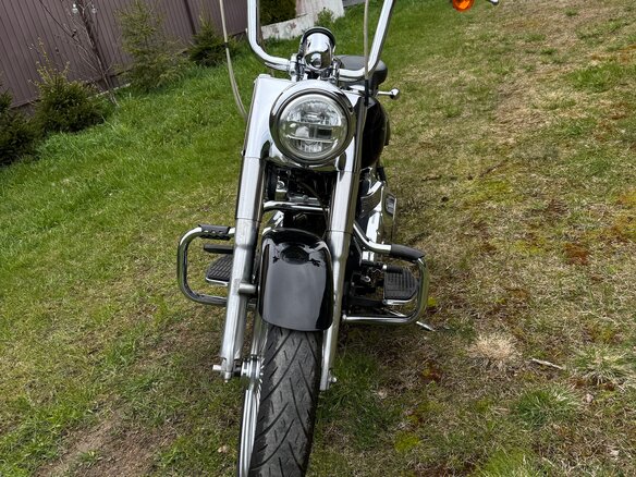 2003 Harley-Davidson Fat Boy, чёрный, 850000 рублей - вид 4