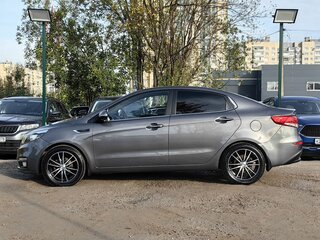 2015 Kia Rio III Рестайлинг, серый, 1119000 рублей, вид 5