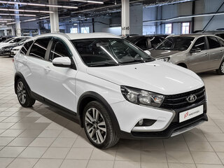 2020 Lada (ВАЗ) Vesta SW Cross I, белый, 1149000 рублей, вид 2