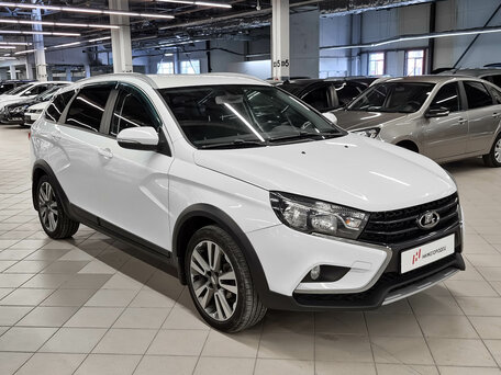 2020 Lada (ВАЗ) Vesta SW Cross I, белый, 1149000 рублей, вид 2