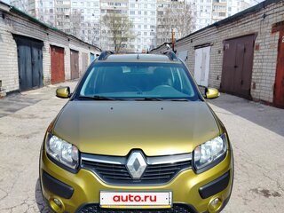 2017 Renault Sandero Stepway II, зелёный, 1200000 рублей, вид 1