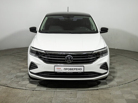 2021 Volkswagen Polo VI, белый, 1499585 рублей, вид 2