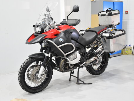 2008 BMW R 1200 GS Adventure, красный, 720000 рублей, вид 2