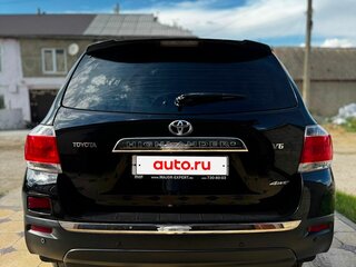 2012 Toyota Highlander II (XU40) Рестайлинг, чёрный, 1700000 рублей, вид 5