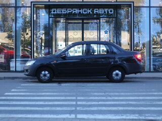 2013 Lada (ВАЗ) Granta I, чёрный, 430000 рублей, вид 2