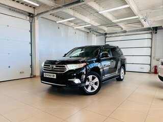 2013 Toyota Highlander II (XU40) Рестайлинг, чёрный, 2329000 рублей, вид 1
