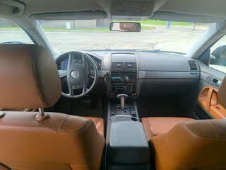 2008 Volkswagen Touareg I Рестайлинг, чёрный, 1175000 рублей, вид 4