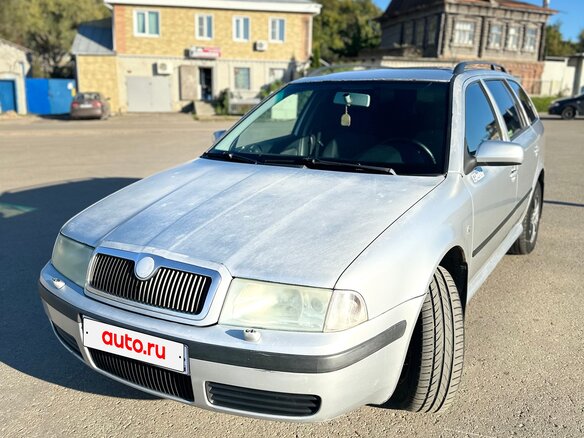2008 Skoda Octavia I (A4) Рестайлинг, серебристый - вид 1