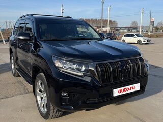 2021 Toyota Land Cruiser Prado 150 Series Рестайлинг 3, чёрный, 5555000 рублей, вид 2