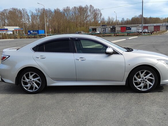 2012 Mazda 6 II (GH) Рестайлинг, серый, 870000 рублей - вид 4