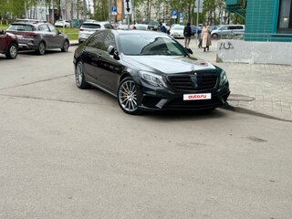 2015 Mercedes-Benz S-Класс AMG 63 AMG Long III (W222, C217), чёрный, 3400000 рублей, вид 3