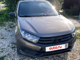 2018 Lada (ВАЗ) Granta I Рестайлинг, белый, 470000 рублей, вид 1