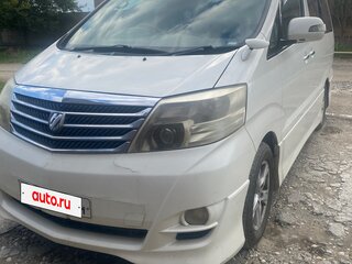 2007 Toyota Alphard I Рестайлинг, белый, 650000 рублей, вид 1