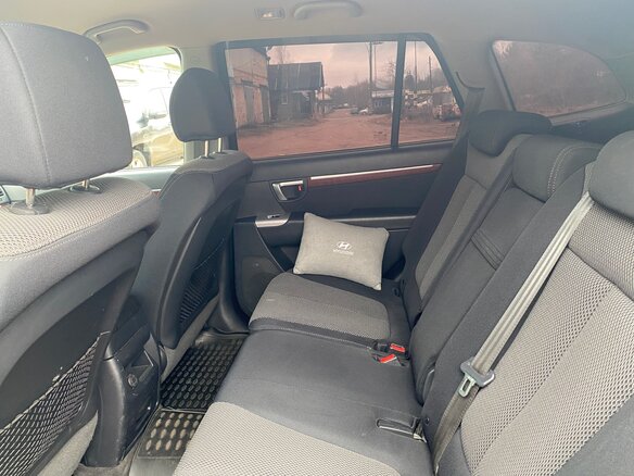 2008 Hyundai Santa Fe II, чёрный, 1000000 рублей - вид 12